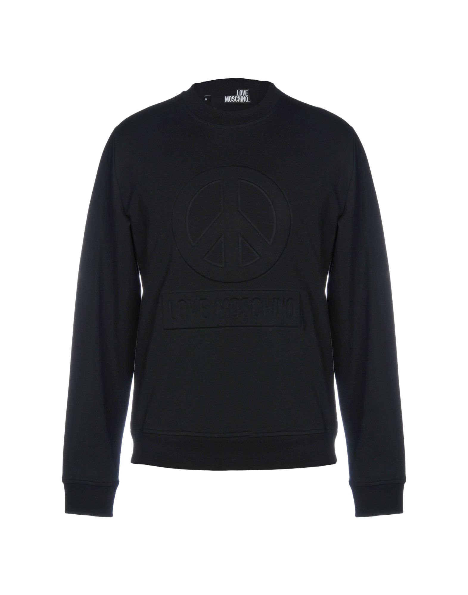 love moschino black sweatshirt