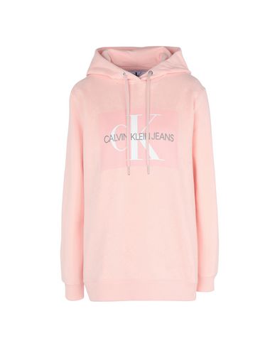 calvin klein hoodie women's pink