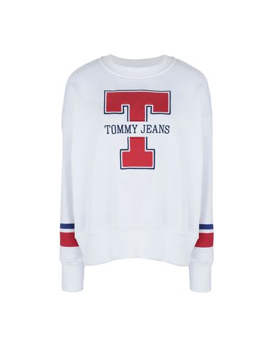 tommy jeans white sweatshirt womens