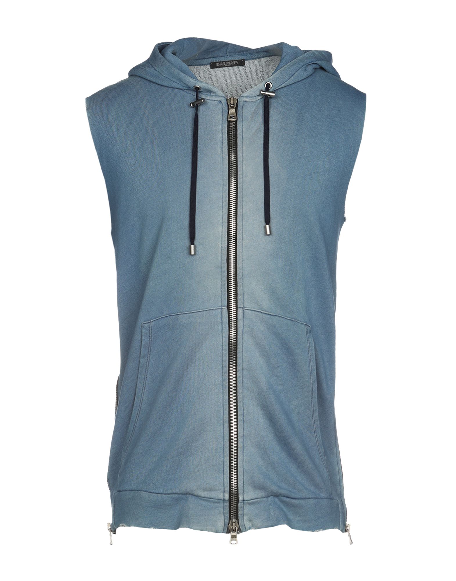 balmain hoodie blue