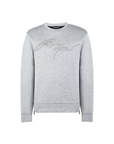 emporio armani sweatshirt grey