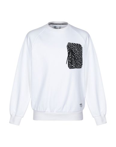 white adidas originals sweatshirt