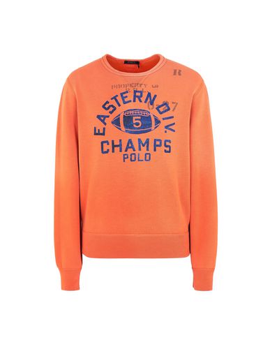 polo fleece graphic sweatshirt