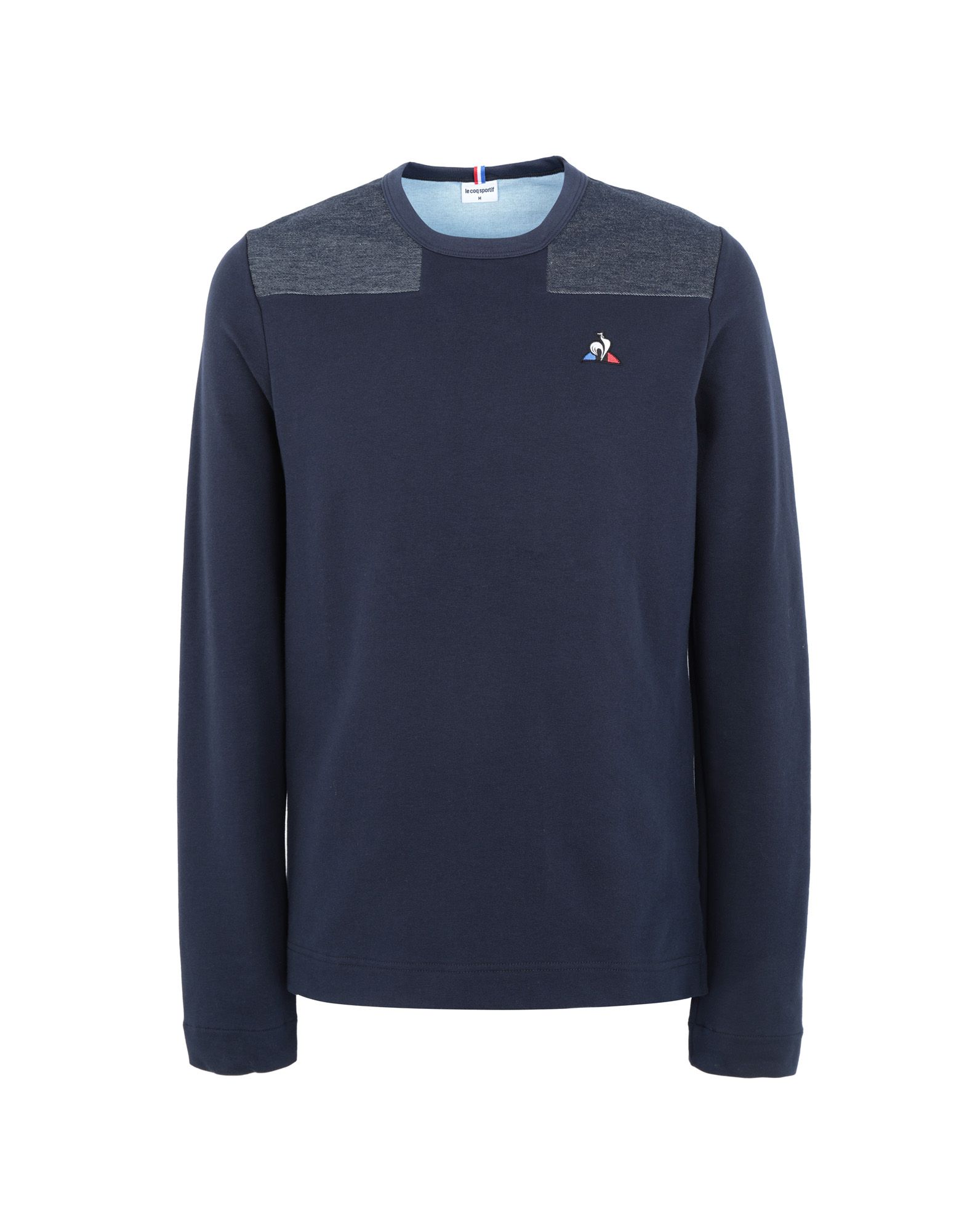 Felpa Le Coq Sportif Tri Crew Sweat Effet Jean - herren - 12314263ON Felpa Le Coq Sportif Tri Crew Sweat Effet Jean - herren - 12314263ON