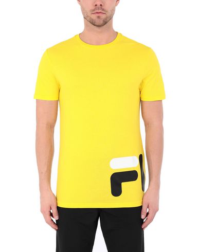 yellow fila t shirt mens