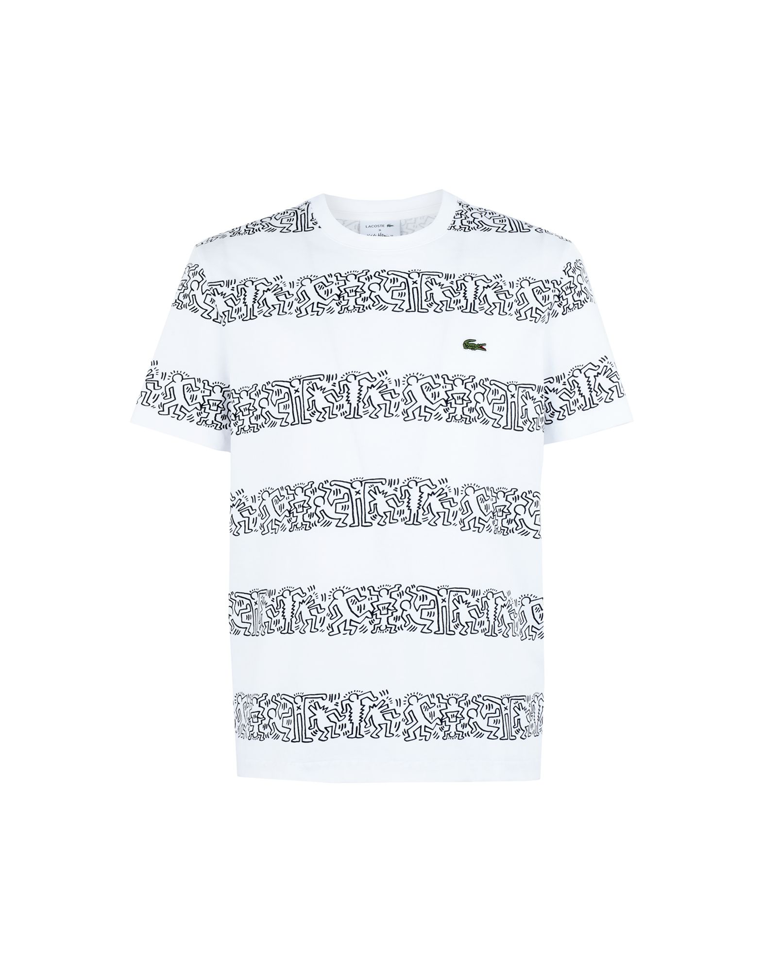 lacoste x keith haring t shirt
