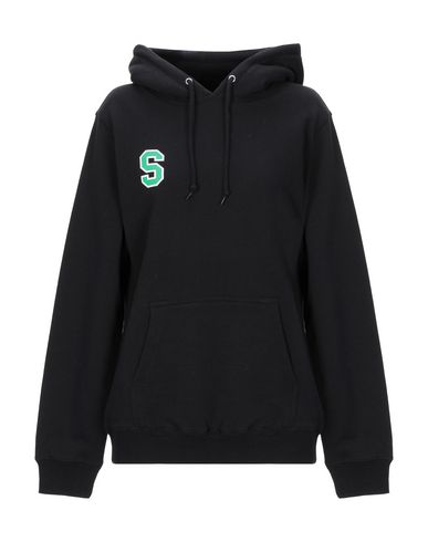 Stussy Hooded Sweatshirt In Black
