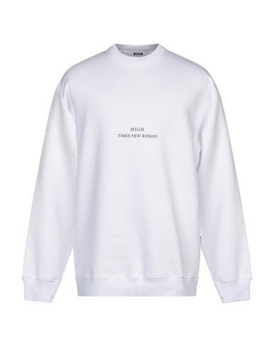 Msgm Sweatshirt In White | ModeSens