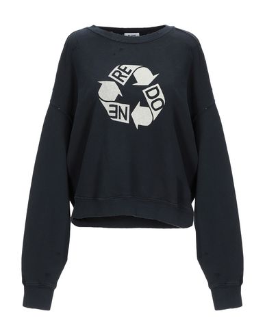 Re/done Sweatshirt In Dark Blue | ModeSens