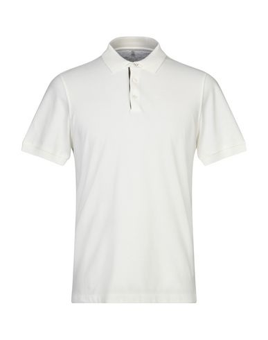 Brunello Cucinelli Polo Shirt In Ivory