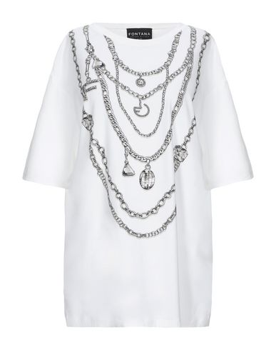 Fontana Couture T-shirt In White | ModeSens