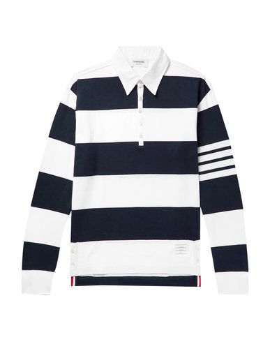 Thom Browne Polo Shirts In Blue