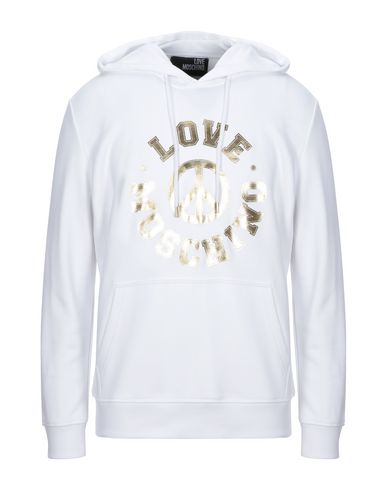 love moschino white sweatshirt