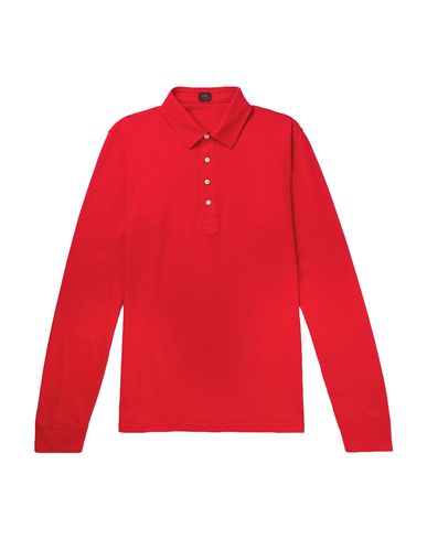 Mp Massimo Piombo Polo Shirts In Red
