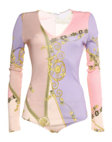 versace pink blouse