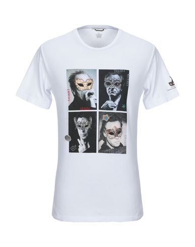 Grey Daniele Alessandrini T-shirt In White