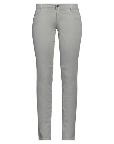 SIVIGLIA SIVIGLIA WOMAN PANTS GREY SIZE 27 COTTON, ELASTANE