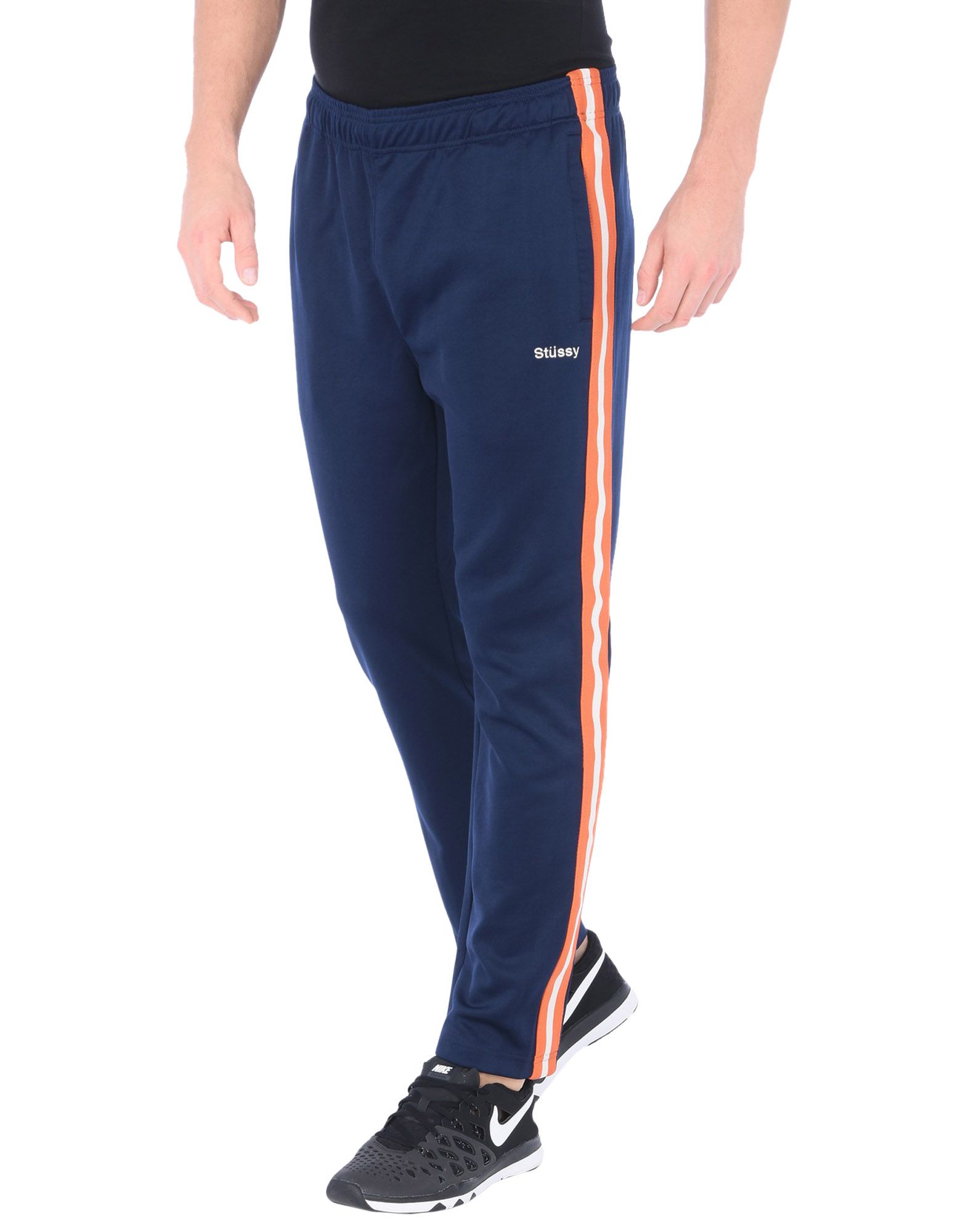 stussy side stripe track pants