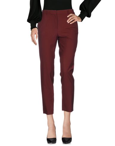 Space Style Concept Pants In Maroon