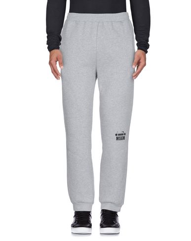 Msgm Casual Pants In Grey