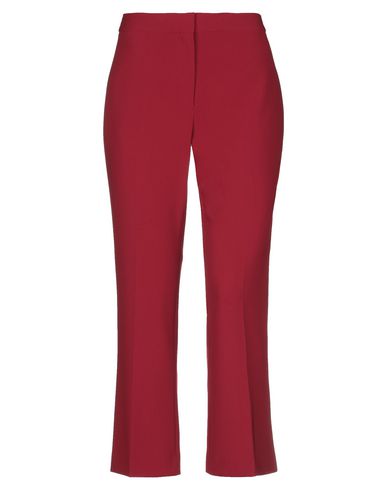 Theory Casual Pants In Brick Red