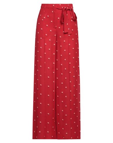 VALENTINO VALENTINO GARAVANI WOMAN PANTS RED SIZE 12 SILK,13256623GU 3