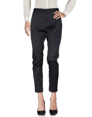 Shop Brian Dales Woman Pants Black Size 10 Polyester, Cotton, Polyamide, Elastane