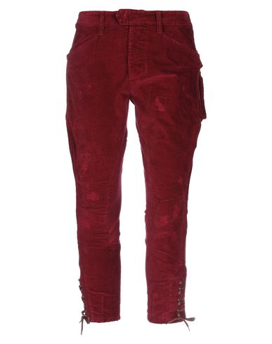 Dsquared2 Cropped Pants & Culottes In Maroon