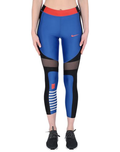 blue and orange nike leggings