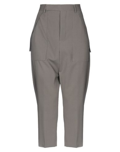 Rick Owens Cropped Pants & Culottes In Lead