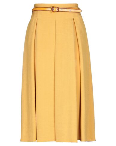 Elisabetta Franchi Midi Skirts In Yellow