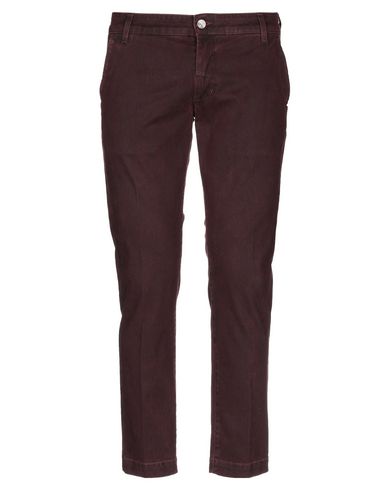 Entre Amis Casual Pants In Maroon | ModeSens