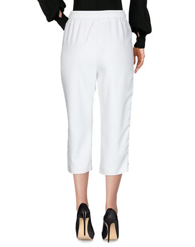 Shop Dolce & Gabbana Woman Pants White Size 10 Viscose, Elastane