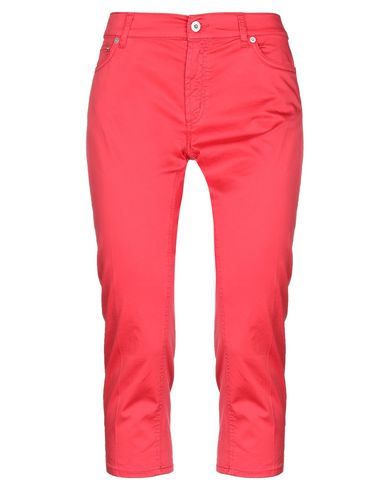 Dondup Cropped Pants & Culottes In Red