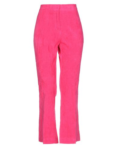Shop Jucca Woman Pants Fuchsia Size 6 Cotton, Metal In Pink