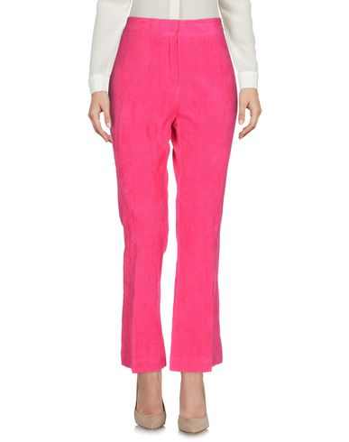 Shop Jucca Woman Pants Fuchsia Size 6 Cotton, Metal In Pink