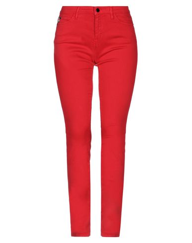 LOVE MOSCHINO LOVE MOSCHINO WOMAN PANTS RED SIZE 29 COTTON, ELASTANE,13382212AC 5