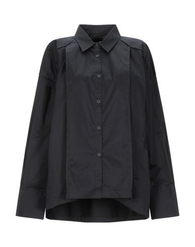 Click to view more detailed imagery on our partner's website Diesel Black Gold Solid Color Shirts & Blouses In Black