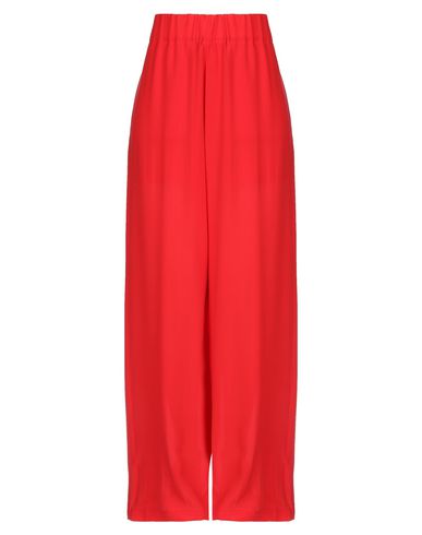 Semicouture Casual Pants In Red