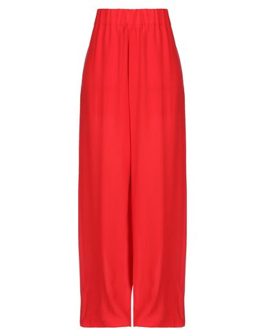 Semicouture Casual Pants In Red