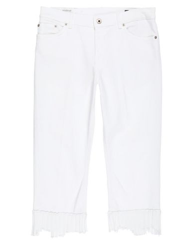 Dondup Cropped Pants In White