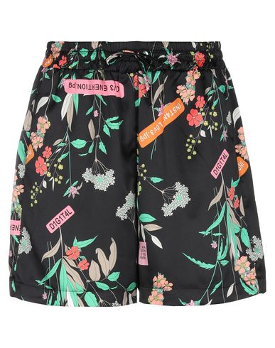 Shop Pinko Woman Shorts & Bermuda Shorts Black Size 4 Polyester, Elastane