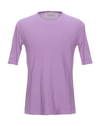 Shop Laneus Man Sweater Light Purple Size L Cotton, Polyamide