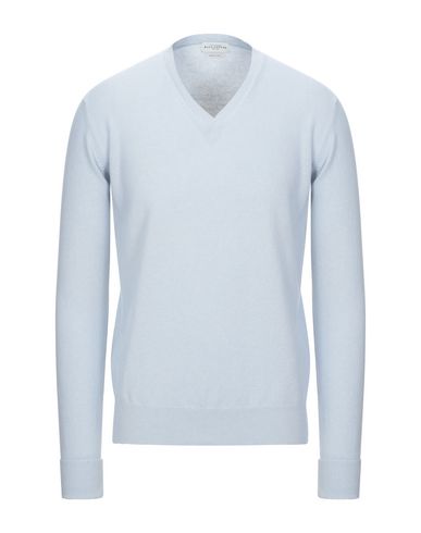 Ballantyne Cashmere Blend In Sky Blue