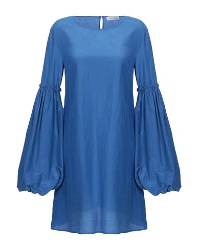 Aglini Short Dress In Blue