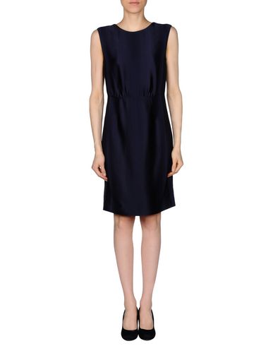 EMPORIO ARMANI Short Dress, Dark Blue | ModeSens