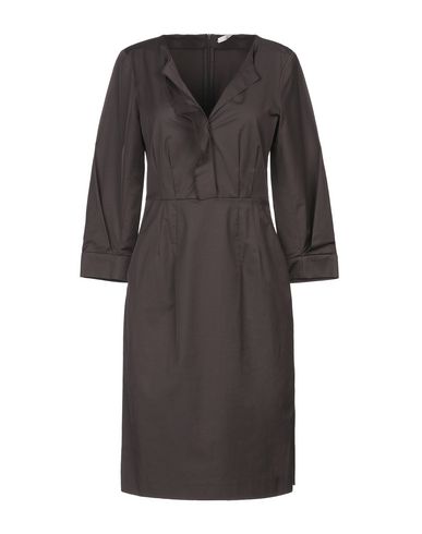 Schumacher Knee-length Dress In Dark Brown | ModeSens