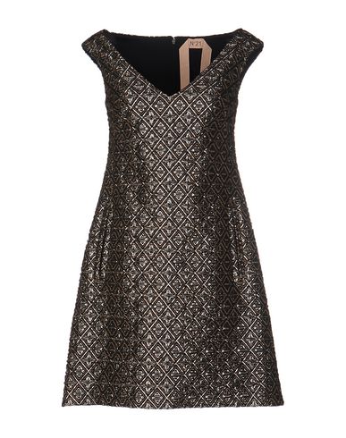 N°21 Short Dress In Khaki | ModeSens