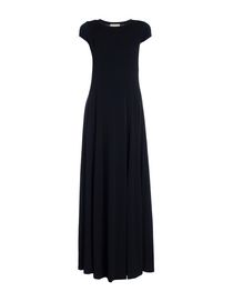 michael kors long black dress