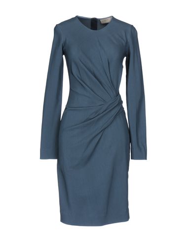 LANVIN Short Dress in Blue | ModeSens